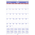 2023-2024 AT-A-GLANCE® Academic Monthly Wall Calendar, 15-1/2" x 22-3/4", July 2023 to June 2024, AY328 1 thumbnail image