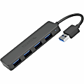 Plugable 4 Port USB Hub 3.0, USB Splitter for Laptop - Compatible with Windows, Surface Pro, PC, Chromebook, Linux, Android, Charging Not Supported 1 thumbnail image