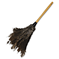 Impact Economy Ostrich Feather Duster - 30" Overall Length - 12 / Carton - Brown, Gray 1 thumbnail image