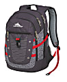 HIGH SIERRA® Tactic Backpack With 17" Laptop Pocket, Static, Mercury/Crimson