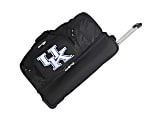 Denco Sports Luggage Rolling Drop-Bottom Duffel Bag, Kentucky Wildcats, Black