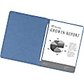 Office Depot® Brand Pressboard Report Covers With Fasteners, 50% Recycled, Light Blue, Pack Of 5
