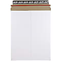 JAM Paper® Photo Mailer Envelopes, 9-3/4" x 12-1/4", White, Pack Of 6 Envelopes