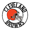 Imperial NFL Wrought Iron Wall Art, 24"H x 24"W x 1/2"D, Cleveland Browns 1 thumbnail image