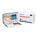 First Aid Only BBP Spill Cleanup Kit, 4 1/2"H x 7 1/2"W x 2 3/4"D