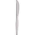 Dixie Heavyweight Plastic Cutlery - Knife - 1 x Knife - Breakroom - Disposable - Clear - 1000 / Carton 1 thumbnail image