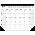 Office Depot® Brand Large Monthly Desk Pad Calendar, 22" X 17", 30% Recycled, White, January To December 2018 (SP24D00-18)