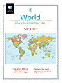 Rand McNally Signature World Wall Map 1 thumbnail image
