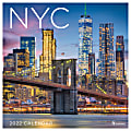 TF Publishing Scenic Wall Calendar, 12" x 12", NYC, January To December 2022 1 thumbnail image