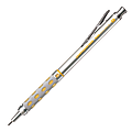 Pentel® Graph Gear™ 1000 Mechanical Drafting Pencil, 0.9 mm, HB Hardness, Silver/Yellow Barrel 1 thumbnail image