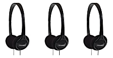 Koss KPH7 Colors On Ear Headphones - Stereo - Black - Wired - 32 Ohm - 80 Hz 18 kHz - Over-the-head - Binaural - Supra-aural - 4 ft Cable 1 thumbnail image
