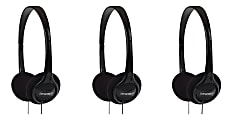 Koss KPH7 Colors On Ear Headphones - Stereo - Black - Wired - 32 Ohm - 80 Hz 18 kHz - Over-the-head - Binaural - Supra-aural - 4 ft Cable