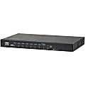 ATEN PE6108A 8-Outlets PDU-TAA Compliant - IEC 60320 C20 - 8 x NEMA 5-15R - 120 V AC - 1440 W - Network (RJ-45) - 1U - Rack-mountable