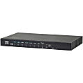 ATEN PE6108A 8-Outlets PDU-TAA Compliant - IEC 60320 C20 - 8 x NEMA 5-15R - 120 V AC - 1440 W - Network (RJ-45) - 1U - Rack-mountable 1 thumbnail image