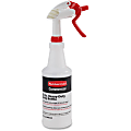Rubbermaid Commercial Trigger Spray Bottle, Suitable For Cleaning, Heavy Duty, 9.6"H x 3.4"W, Clear 1 thumbnail image