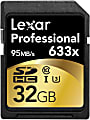 Lexar® Secure Digital Extended Capacity (SDXC™) UHS-I Memory Card, 32GB