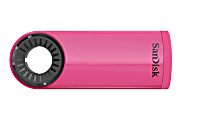 SanDisk Cruzer Dial™ USB 2.0 Flash Drive, 32GB, Pink 1 thumbnail image