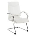 Office Star™ 7200 Series Deluxe Mid-Back Guest Chair, Snow