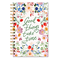 Studio Oh! Medium Spiral Notebook, 8-1/2" x 5-5/8", College Rule, 160 Pages, Good Things 1 thumbnail image