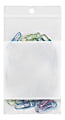 Office Depot® Brand Reclosable Bags With Write-On Panel, 3" x 5", Box Of 100 1 thumbnail image