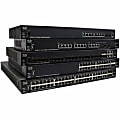 Cisco SG350X-24PV Ethernet Switch - 24 Ports - Manageable - Gigabit Ethernet, 5 Gigabit Ethernet, 10 Gigabit Ethernet - 10/100/1000Base-T, 10GBase-X, 10GBase-T, 5GBase-T - 3 Layer Supported - Modular - 488.90 W Power Consumption - 375 W PoE Budget