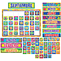 Eureka Color My World Spanish Calendar Bulletin Board Set