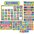 Eureka Color My World Spanish Calendar Bulletin Board Set 1 thumbnail image