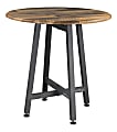 Vari Standing Round Table, Reclaimed Wood 1 thumbnail image