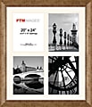 PTM Images Photo Frame, 4 Opening Collage, 23 1/2"H x 2"W x 27 1/2"D, Champagne 1 thumbnail image