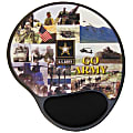 Integrity Ergonomic Mouse Pad, 8.5" x 10", Army Multi-Photo, Pack Of 6