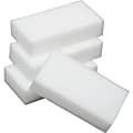 SKILCRAFT All-purpose Cleaning Pad - 4/Pack - 2.30" Width - Stain Remover, Dirt Remover, Grime Resistant - White 1 thumbnail image