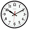 Acu-Rite® 12" Wall Clock, Black