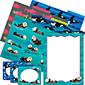 Barker Creek Get Organized File Folder Set, 1/3-Cut Tab, Letter Size, Sea & Sky Otters, Set Of 107 Pieces 1 thumbnail image