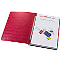 Office Depot® Brand Pressboard Report Covers With Fasteners, 50% Recycled, Executive Red, Pack Of 5