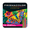 Prismacolor® Premier Soft Core Colored Pencils, Assorted Colors, Pack Of 72
