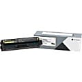 Lexmark Unison Original High Yield Laser Toner Cartridge - Yellow Pack - 2500 Pages