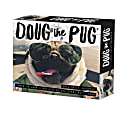 2024 Willow Creek Press Page-A-Day Daily Desk Calendar, 5" x 6", Doug the Pug, January To December