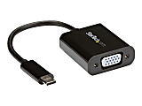StarTech.com USB-C to VGA Adapter - Black - 1080p - Video Converter  - CDP2VGA 1 thumbnail image