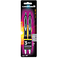Sanford Signo 207 Rollerball Pen - Medium Pen Point - 0.5 mm Pen Point Size - Refillable - Black Gel-based Ink - Translucent Black Barrel - 2 / Pack