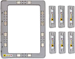 Brother Magnetic Embroidery Hoop Frame, 4" x 7", Gray 1 thumbnail image