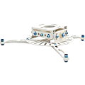 Premier Mounts PDS-PLUS-W Ceiling Mount for Projector - 75 lb Load Capacity - White 1 thumbnail image