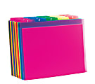 Pendaflex Top Tab Poly File Guides - Printed Tab(s) - Digit - 1-31 - Letter - 8.50"x 11" - Magenta Polypropylene, Blue, Green, Orange, Yellow Divider 1 thumbnail image