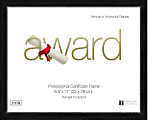 Timeless Frames® Metal Frame, 8-1/2" x 11", Black 1 thumbnail image