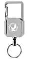 Custom Badge Reel Keychain With Carabiner, 3" x 1"