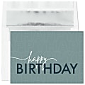 Custom Full-Color All Occasion Cards And Foil Envelopes, 7-7/8" x 5-5/8", Birthday Happiness, Box Of 25 Cards 1 thumbnail image