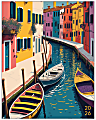 2026 Willow Creek Press Monthly Booklet Planner, 7-1/2" x 9-1/2", Colorful Canal, January To December, 58527 1 thumbnail image