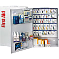 First Aid Only SmartCompliance XXL 200-Person General Business First Aid Cabinet, 26"H x 17"W x 5 3/4"D, White