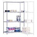 Safco® Industrial Wire Shelving Starter Unit, 36"W x 18"D, Gray