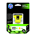HP 02XL High-Yield Yellow Ink Cartridge, C8732WN