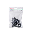 Office Depot® Brand Binder Clips, Small, 3/4" Wide, 3/8" Capacity, Black, Pack Of 24